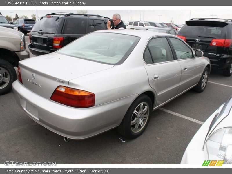 Satin Silver Metallic / Ebony 1999 Acura TL 3.2
