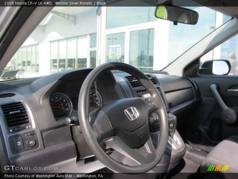 Whistler Silver Metallic / Black 2008 Honda CR-V LX 4WD