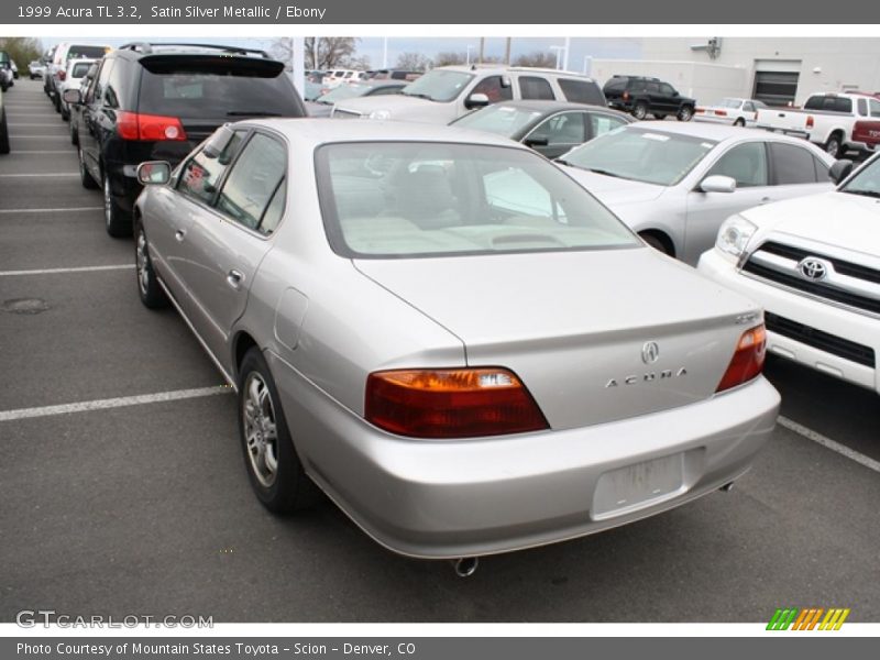 Satin Silver Metallic / Ebony 1999 Acura TL 3.2