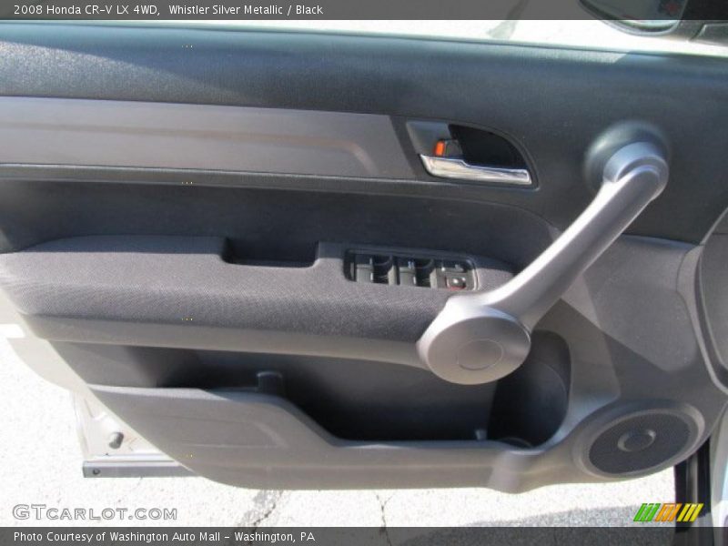 Whistler Silver Metallic / Black 2008 Honda CR-V LX 4WD