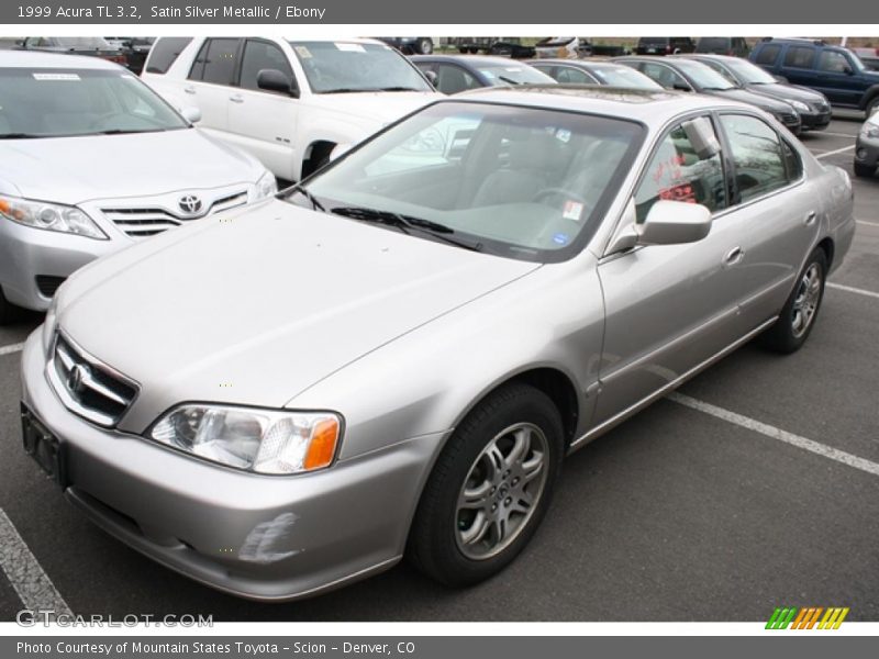 Satin Silver Metallic / Ebony 1999 Acura TL 3.2