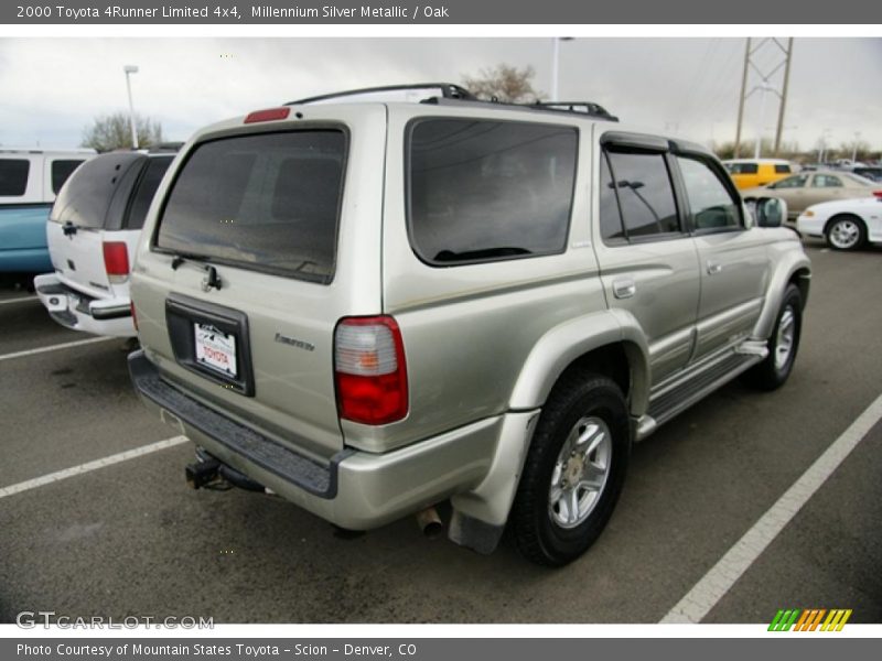 Millennium Silver Metallic / Oak 2000 Toyota 4Runner Limited 4x4