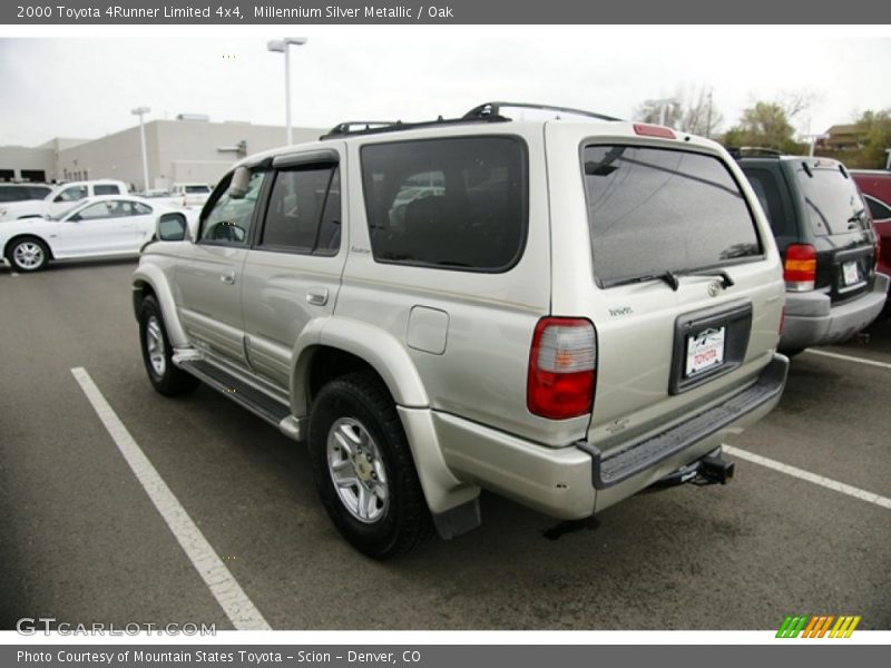 Millennium Silver Metallic / Oak 2000 Toyota 4Runner Limited 4x4