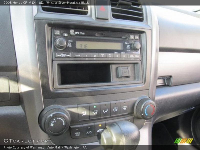 Whistler Silver Metallic / Black 2008 Honda CR-V LX 4WD