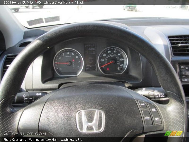 Whistler Silver Metallic / Black 2008 Honda CR-V LX 4WD