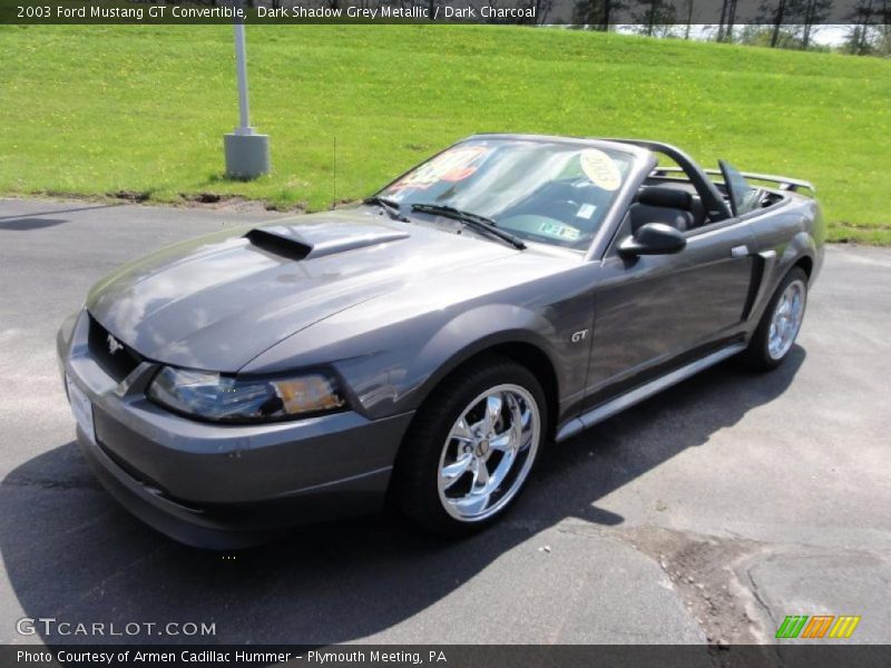 Front 3/4 View of 2003 Mustang GT Convertible