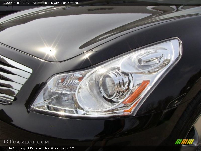 Black Obsidian / Wheat 2009 Infiniti G 37 x Sedan