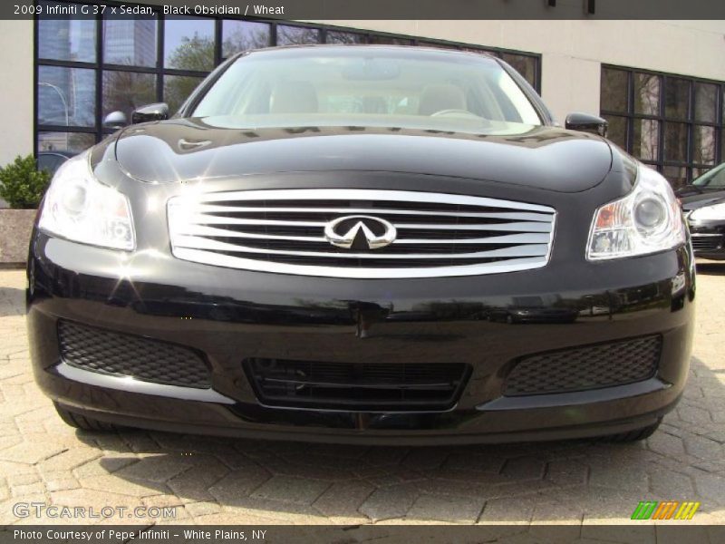 Black Obsidian / Wheat 2009 Infiniti G 37 x Sedan