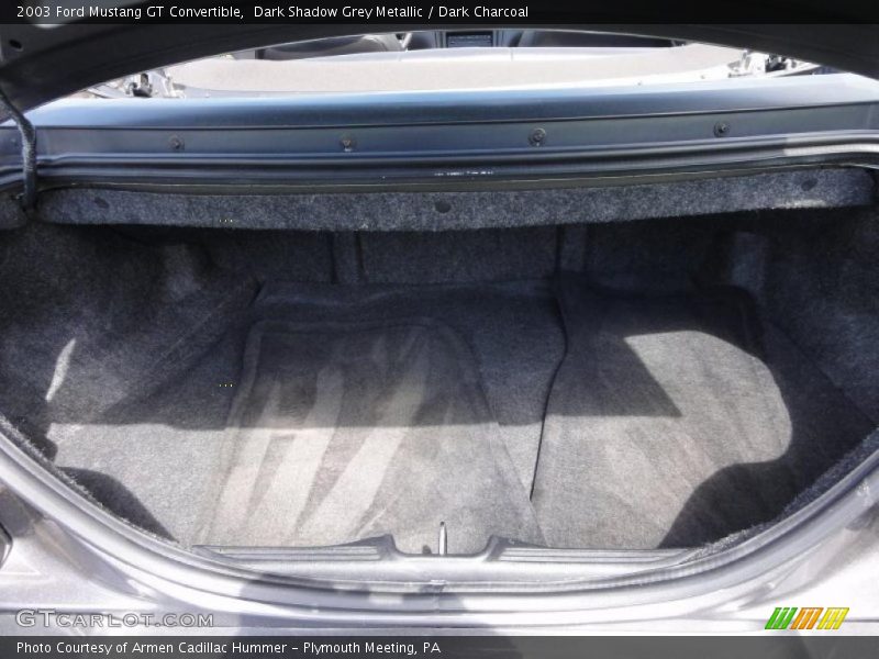  2003 Mustang GT Convertible Trunk