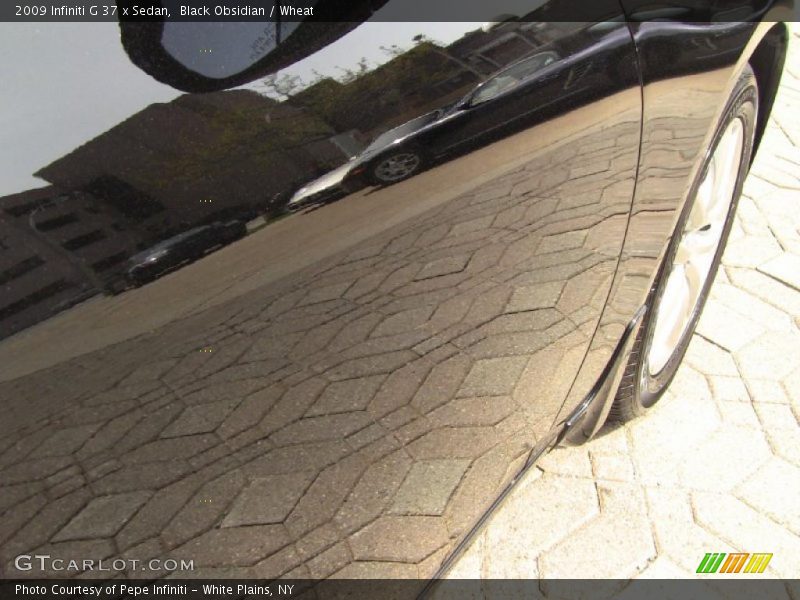 Black Obsidian / Wheat 2009 Infiniti G 37 x Sedan