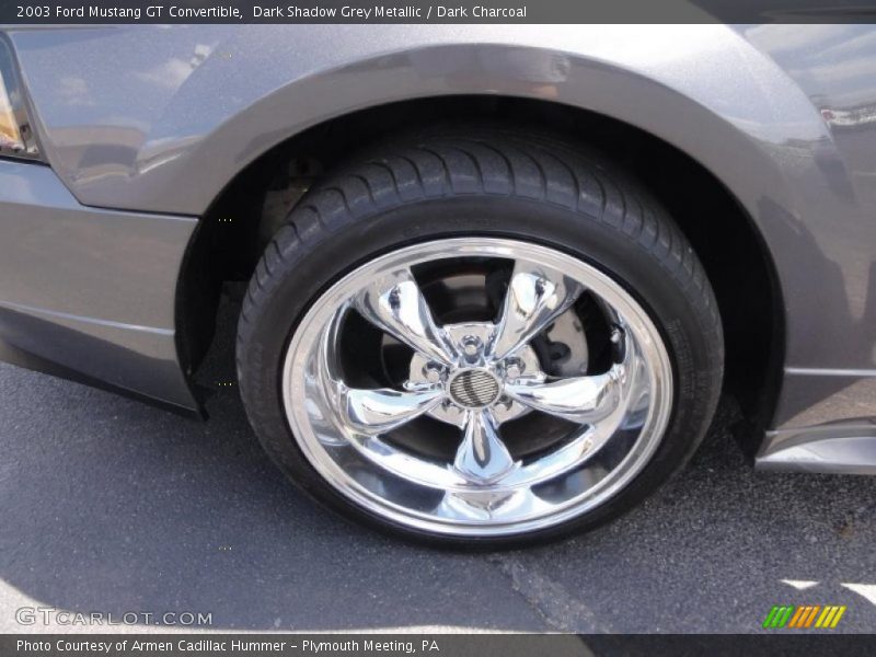 Custom Wheels of 2003 Mustang GT Convertible