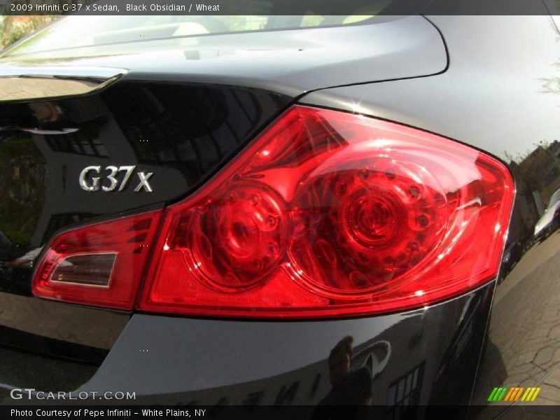 Black Obsidian / Wheat 2009 Infiniti G 37 x Sedan