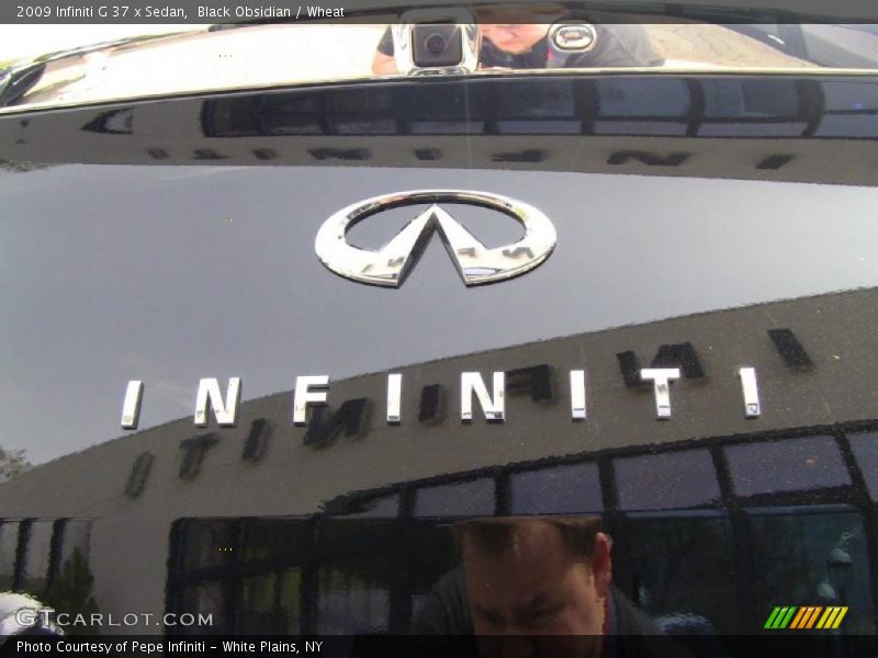 Black Obsidian / Wheat 2009 Infiniti G 37 x Sedan