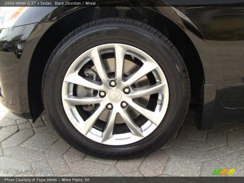 Black Obsidian / Wheat 2009 Infiniti G 37 x Sedan