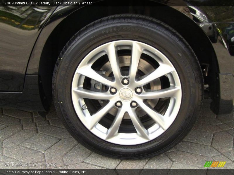 Black Obsidian / Wheat 2009 Infiniti G 37 x Sedan