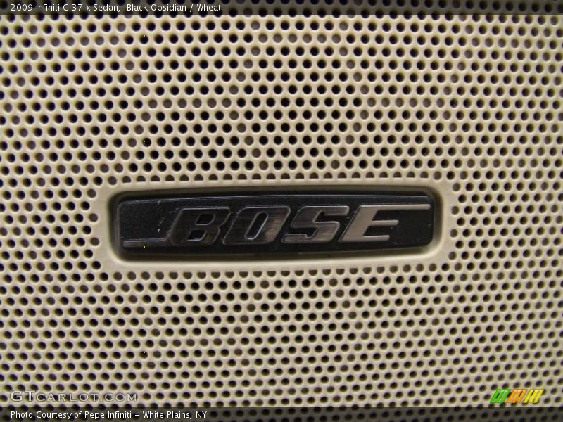 Black Obsidian / Wheat 2009 Infiniti G 37 x Sedan