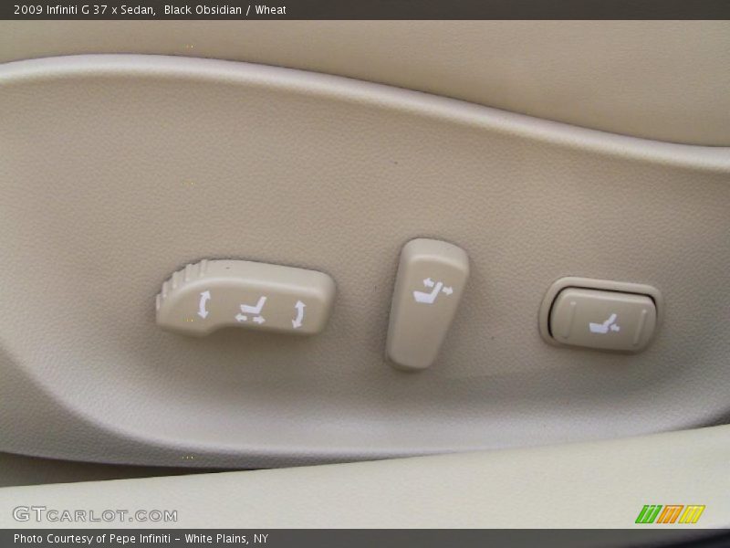 Black Obsidian / Wheat 2009 Infiniti G 37 x Sedan