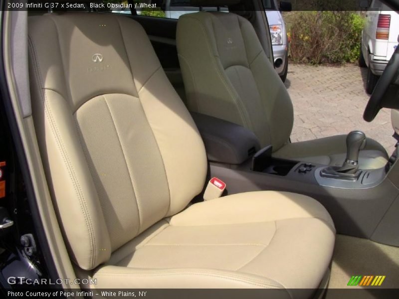 Black Obsidian / Wheat 2009 Infiniti G 37 x Sedan