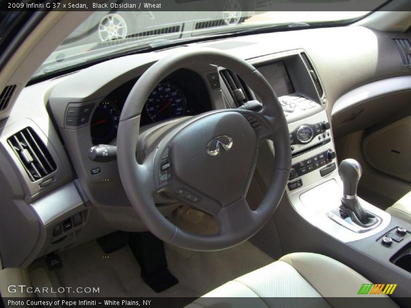 Black Obsidian / Wheat 2009 Infiniti G 37 x Sedan