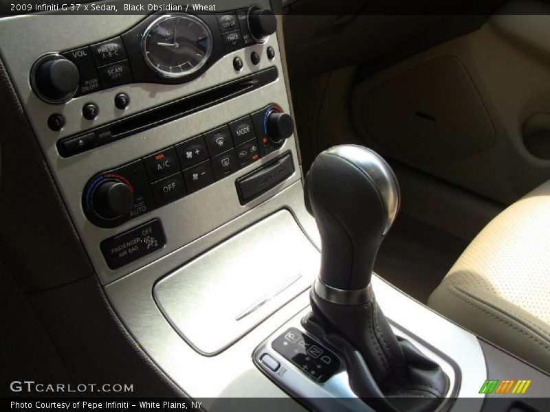 Black Obsidian / Wheat 2009 Infiniti G 37 x Sedan