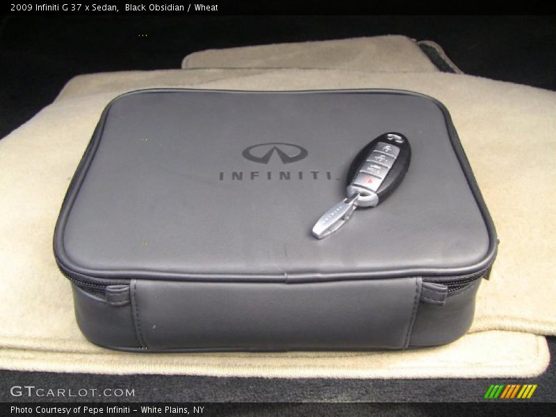 Black Obsidian / Wheat 2009 Infiniti G 37 x Sedan