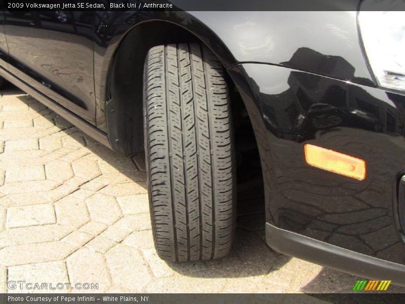 Black Uni / Anthracite 2009 Volkswagen Jetta SE Sedan