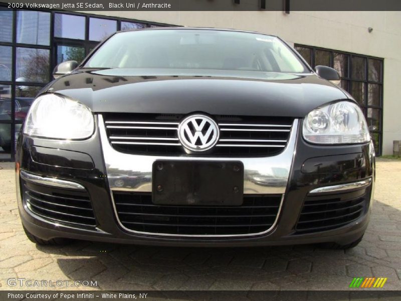 Black Uni / Anthracite 2009 Volkswagen Jetta SE Sedan