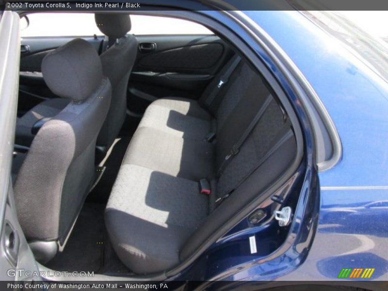 Indigo Ink Pearl / Black 2002 Toyota Corolla S