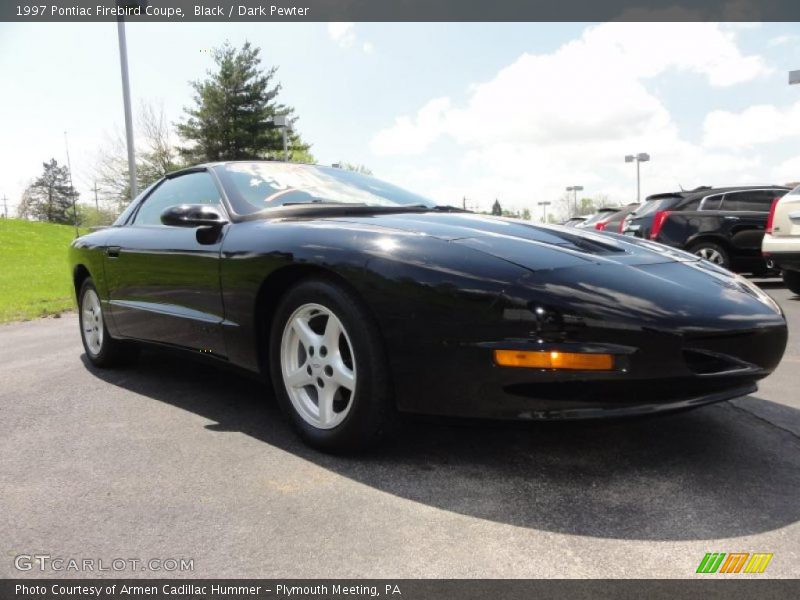 Black / Dark Pewter 1997 Pontiac Firebird Coupe