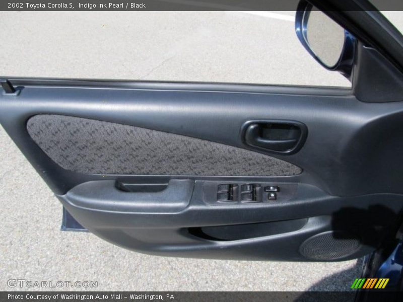 Indigo Ink Pearl / Black 2002 Toyota Corolla S