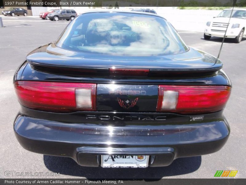 Black / Dark Pewter 1997 Pontiac Firebird Coupe