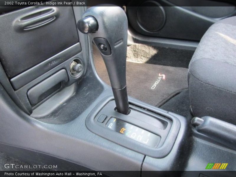 Indigo Ink Pearl / Black 2002 Toyota Corolla S