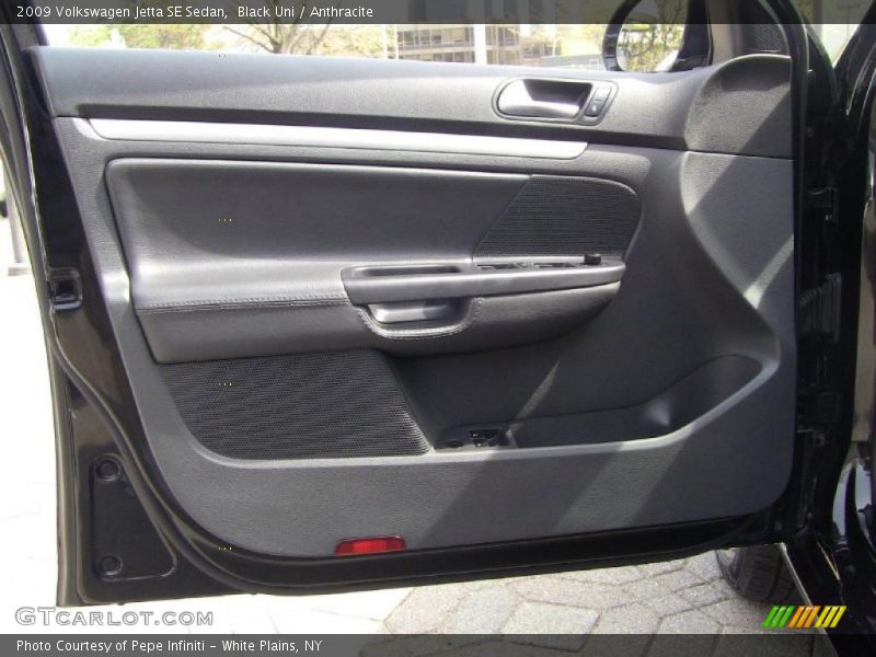 Black Uni / Anthracite 2009 Volkswagen Jetta SE Sedan