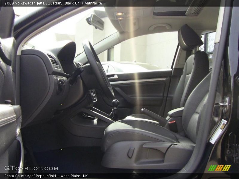 Black Uni / Anthracite 2009 Volkswagen Jetta SE Sedan