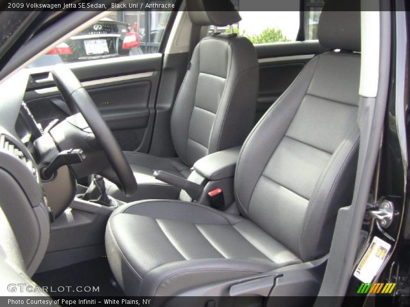 Black Uni / Anthracite 2009 Volkswagen Jetta SE Sedan