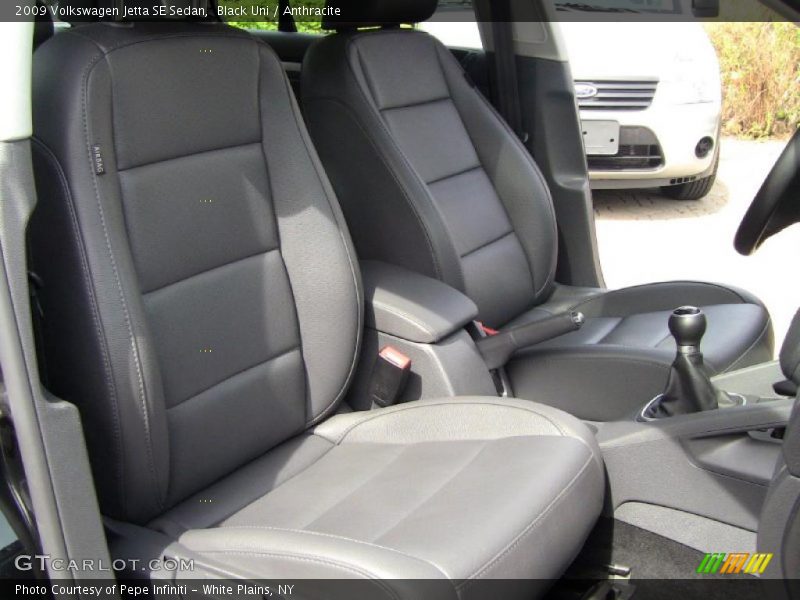 Black Uni / Anthracite 2009 Volkswagen Jetta SE Sedan