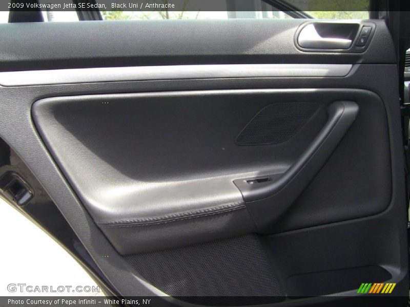 Black Uni / Anthracite 2009 Volkswagen Jetta SE Sedan