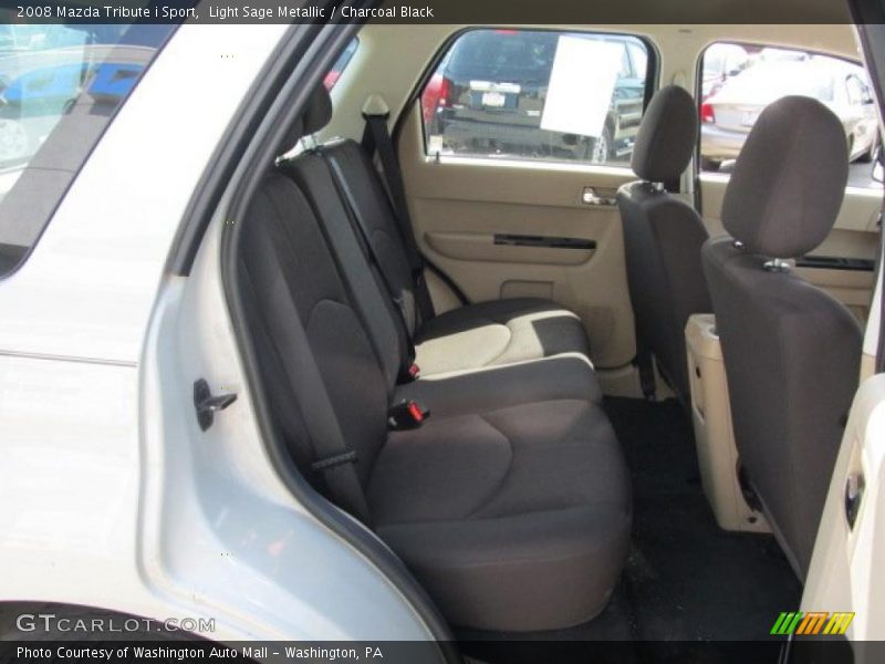 Light Sage Metallic / Charcoal Black 2008 Mazda Tribute i Sport