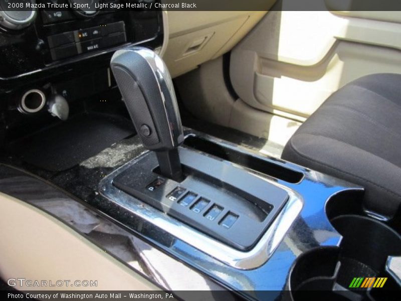 Light Sage Metallic / Charcoal Black 2008 Mazda Tribute i Sport