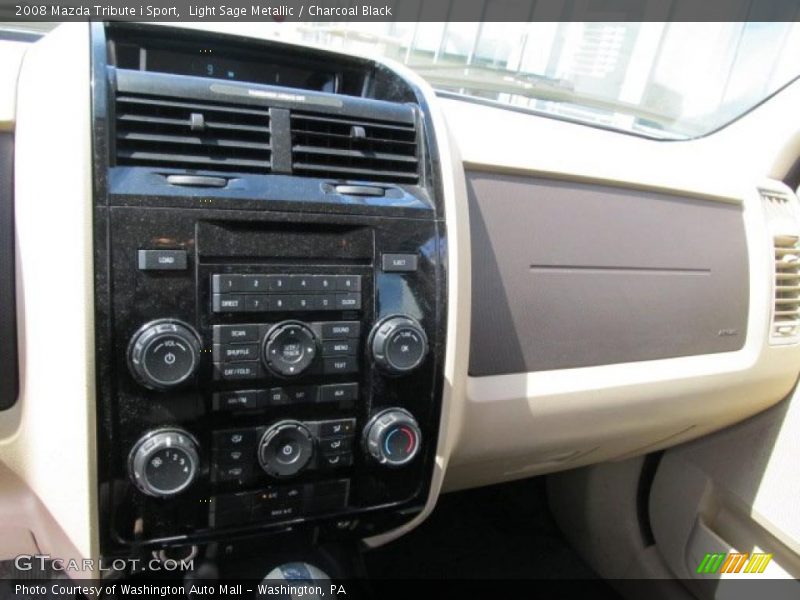 Light Sage Metallic / Charcoal Black 2008 Mazda Tribute i Sport