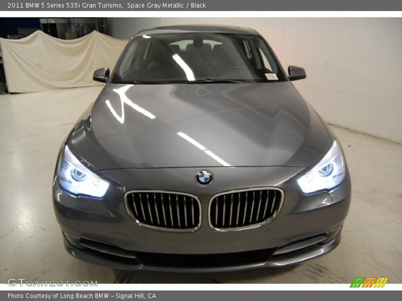 Space Gray Metallic / Black 2011 BMW 5 Series 535i Gran Turismo