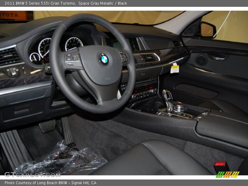  2011 5 Series 535i Gran Turismo Black Interior