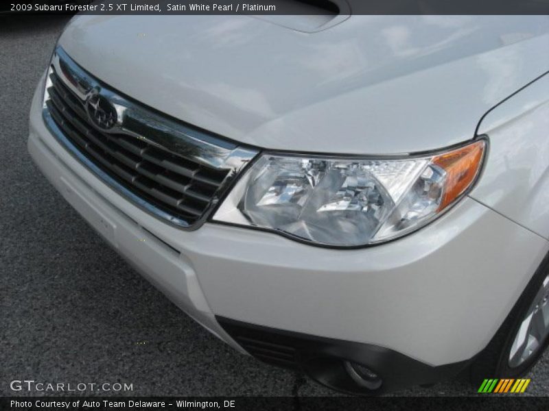 Satin White Pearl / Platinum 2009 Subaru Forester 2.5 XT Limited