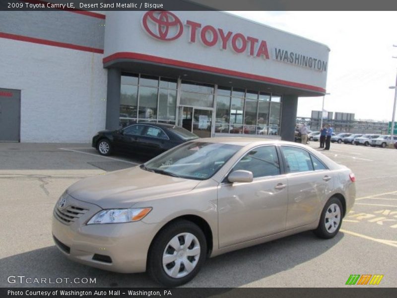 Desert Sand Metallic / Bisque 2009 Toyota Camry LE