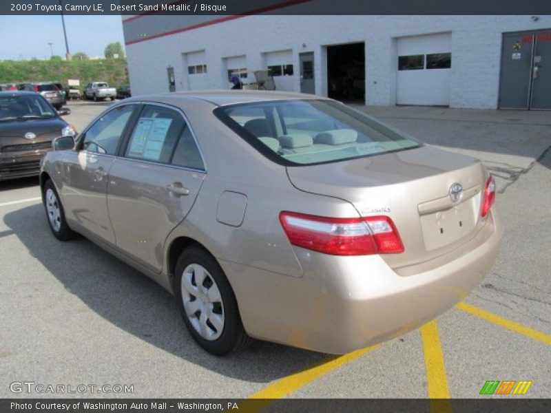 Desert Sand Metallic / Bisque 2009 Toyota Camry LE