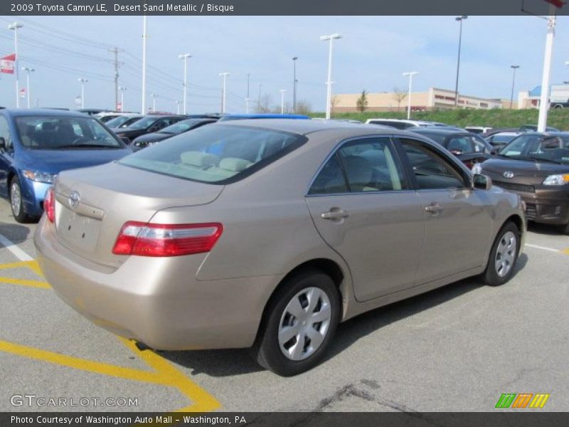 Desert Sand Metallic / Bisque 2009 Toyota Camry LE
