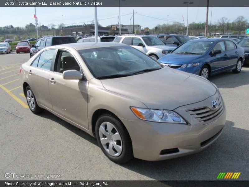 Desert Sand Metallic / Bisque 2009 Toyota Camry LE