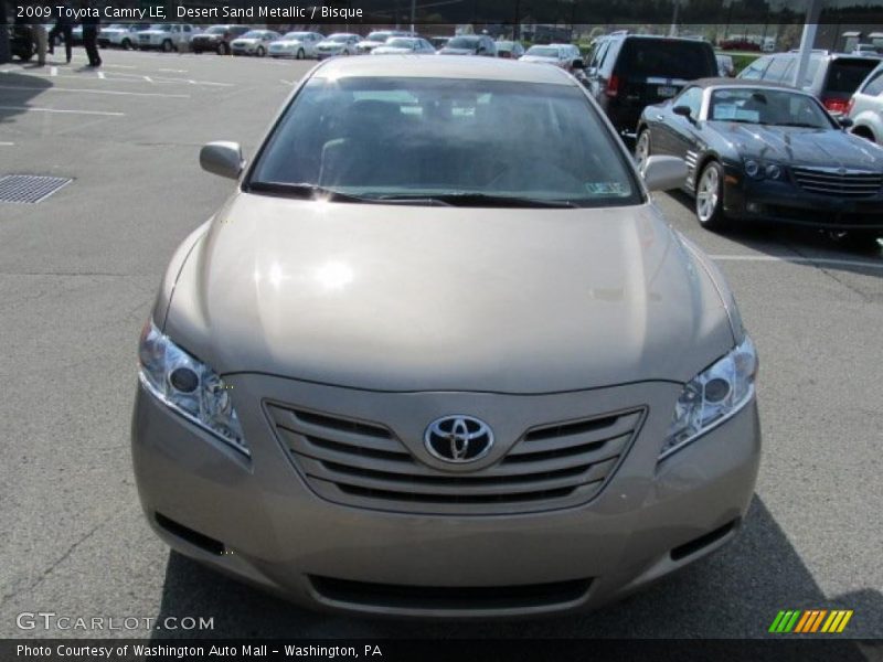 Desert Sand Metallic / Bisque 2009 Toyota Camry LE