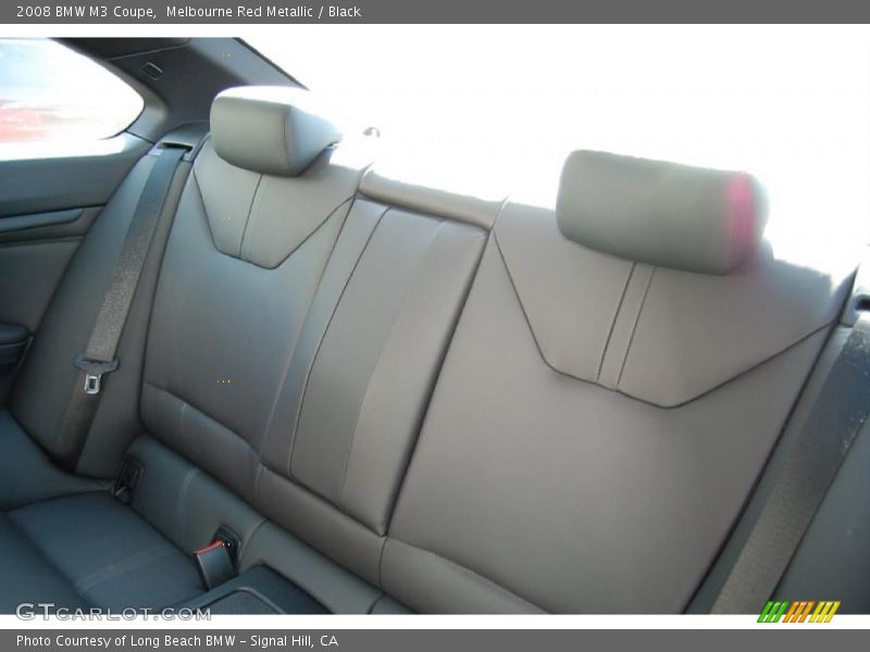 Melbourne Red Metallic / Black 2008 BMW M3 Coupe