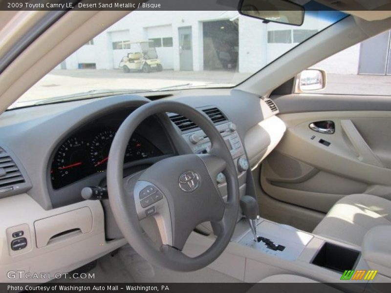 Desert Sand Metallic / Bisque 2009 Toyota Camry LE